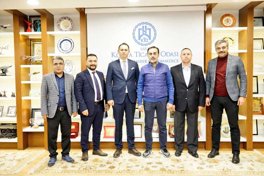 Konya Ticaret Odası Başkanı Selçuk Öztürk bey ziyareti