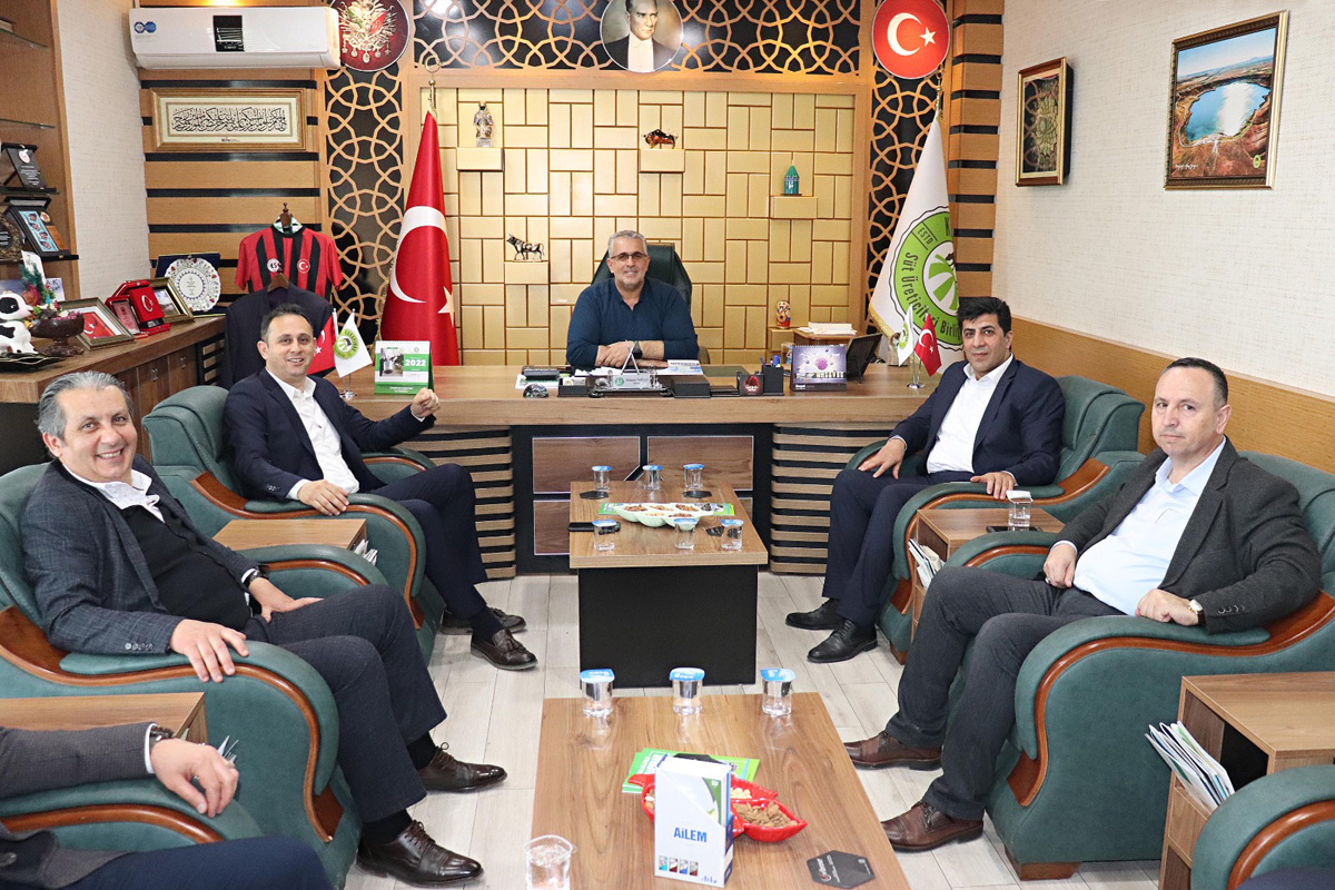 Karapınar Süt Birliği Başkanı Mehmet Tartan Ziyareti
