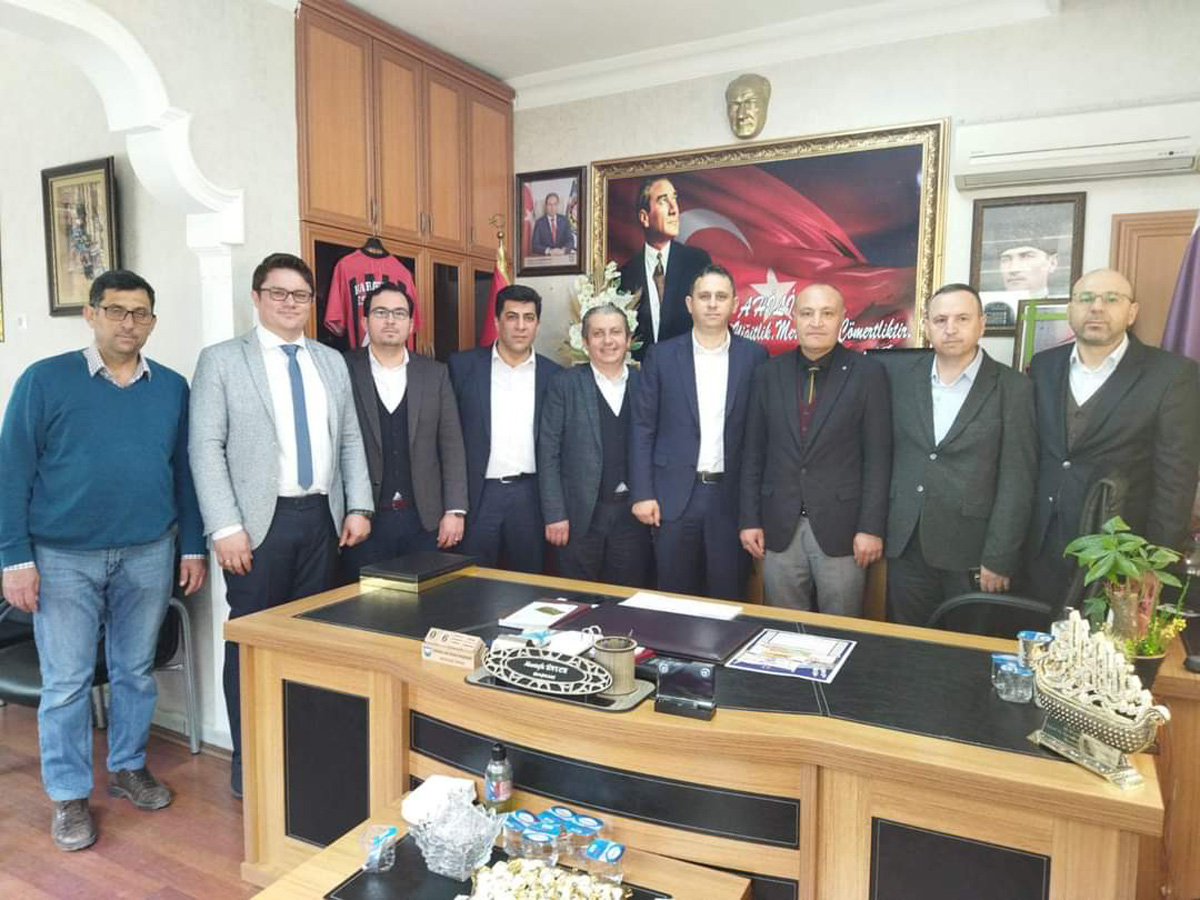 Esnaf ve Sanatkarlar Oda Başkanı Mustafa Ünver Ziyareti