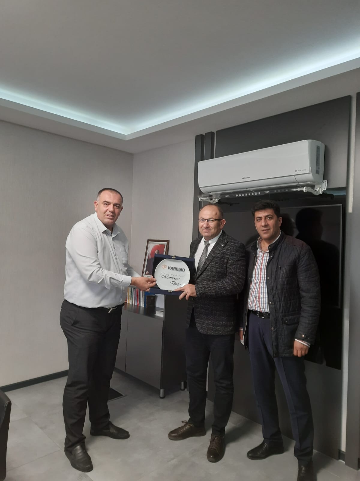 TÜVTÜRK-Koyuncu Taşıt Muayene Genel Müdürü Osman Şenkul bey ziyareti