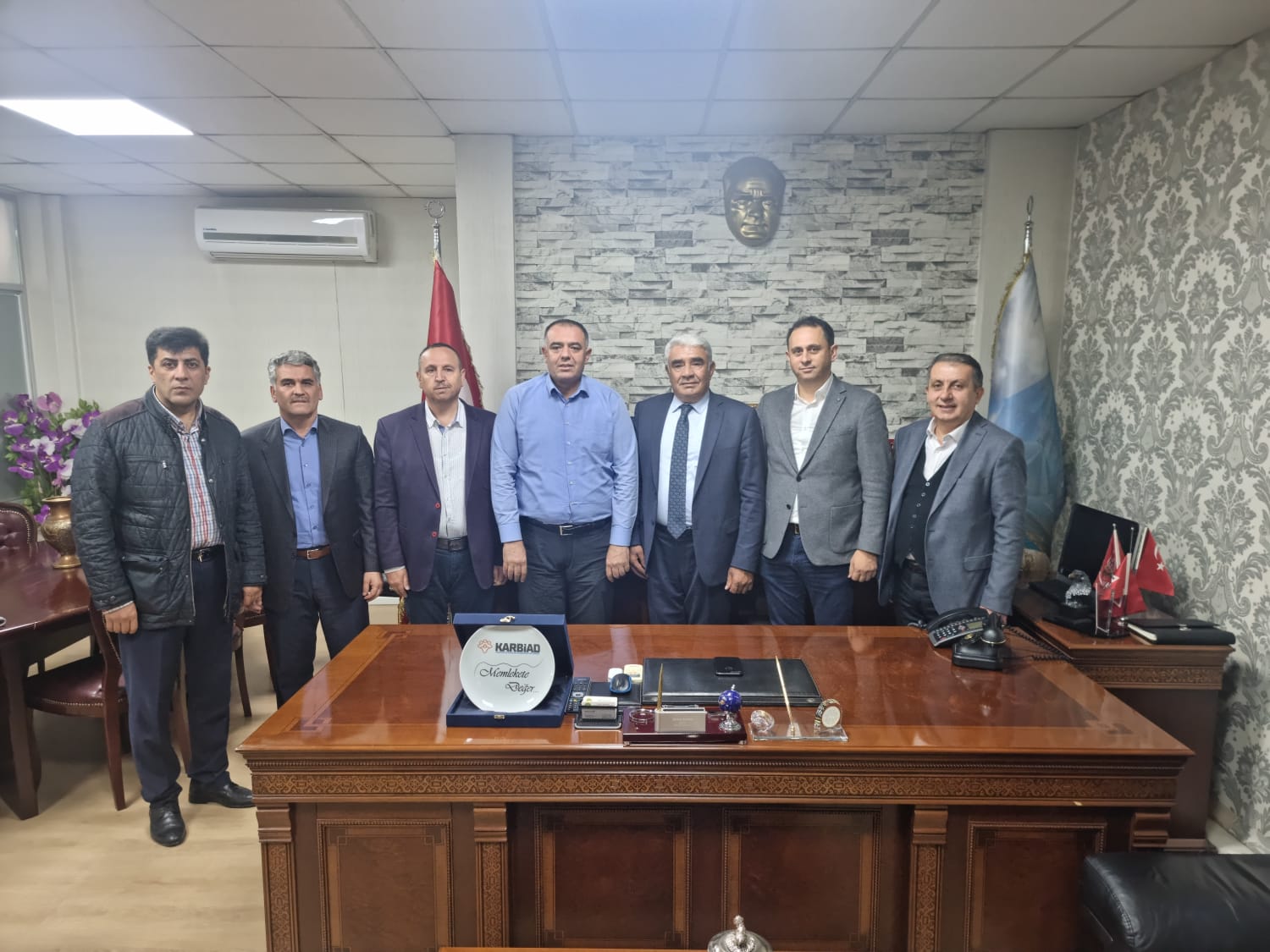 Konya Damızlık Koyun Keçi Yetiştiricileri Birliği Başkanı Fettah Öztürk bey ziyareti